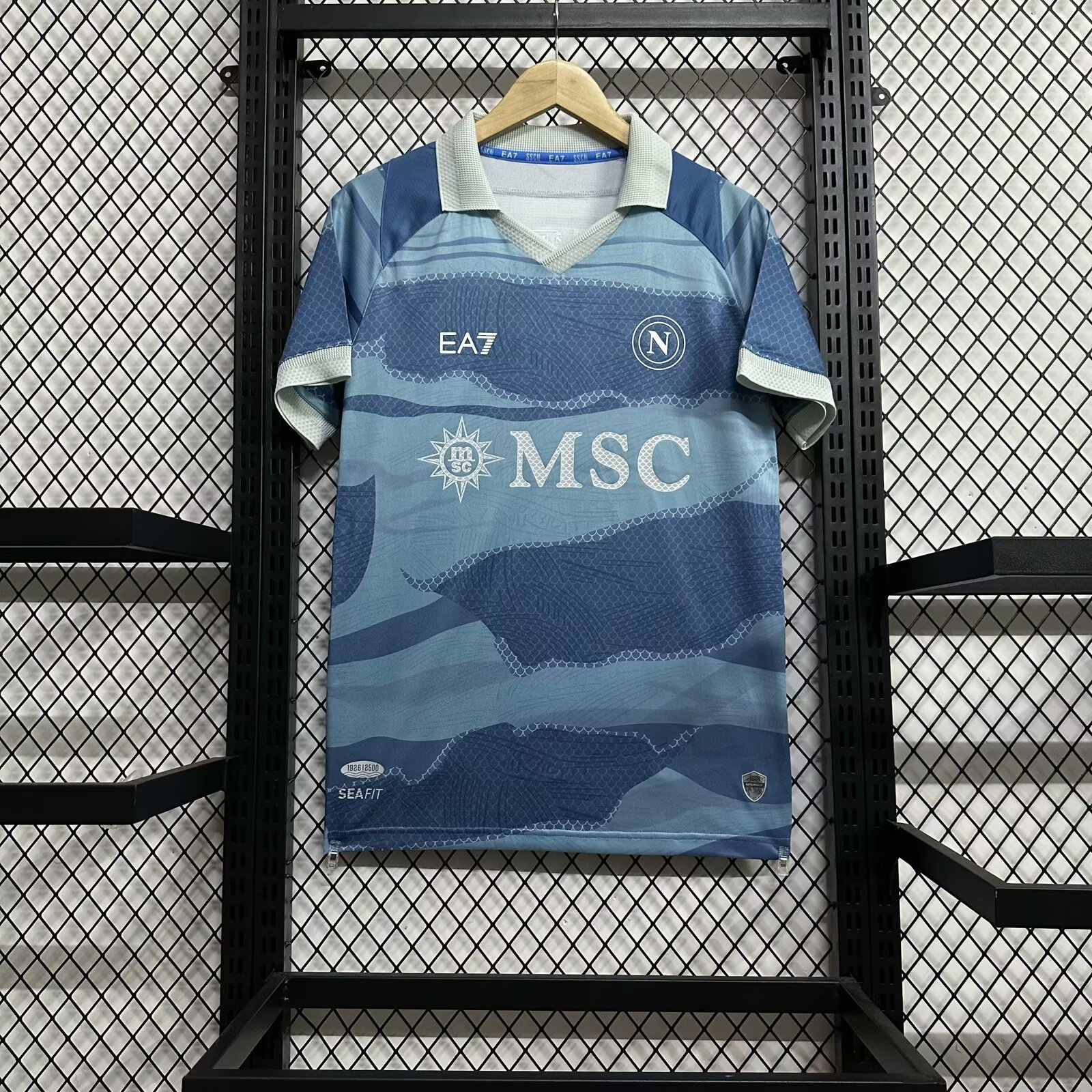 25/26 Napoli Blue commemorate Football Shirt( Fans Edition )