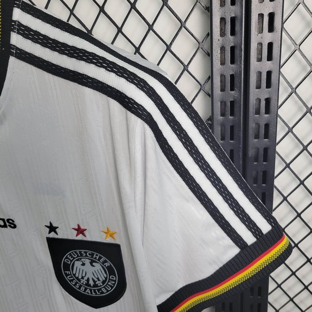 1996 Germany Retro Home Football Shirt( Fans Edition )