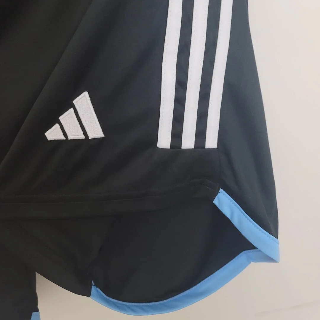 2022 Argentina Home Black Shorts