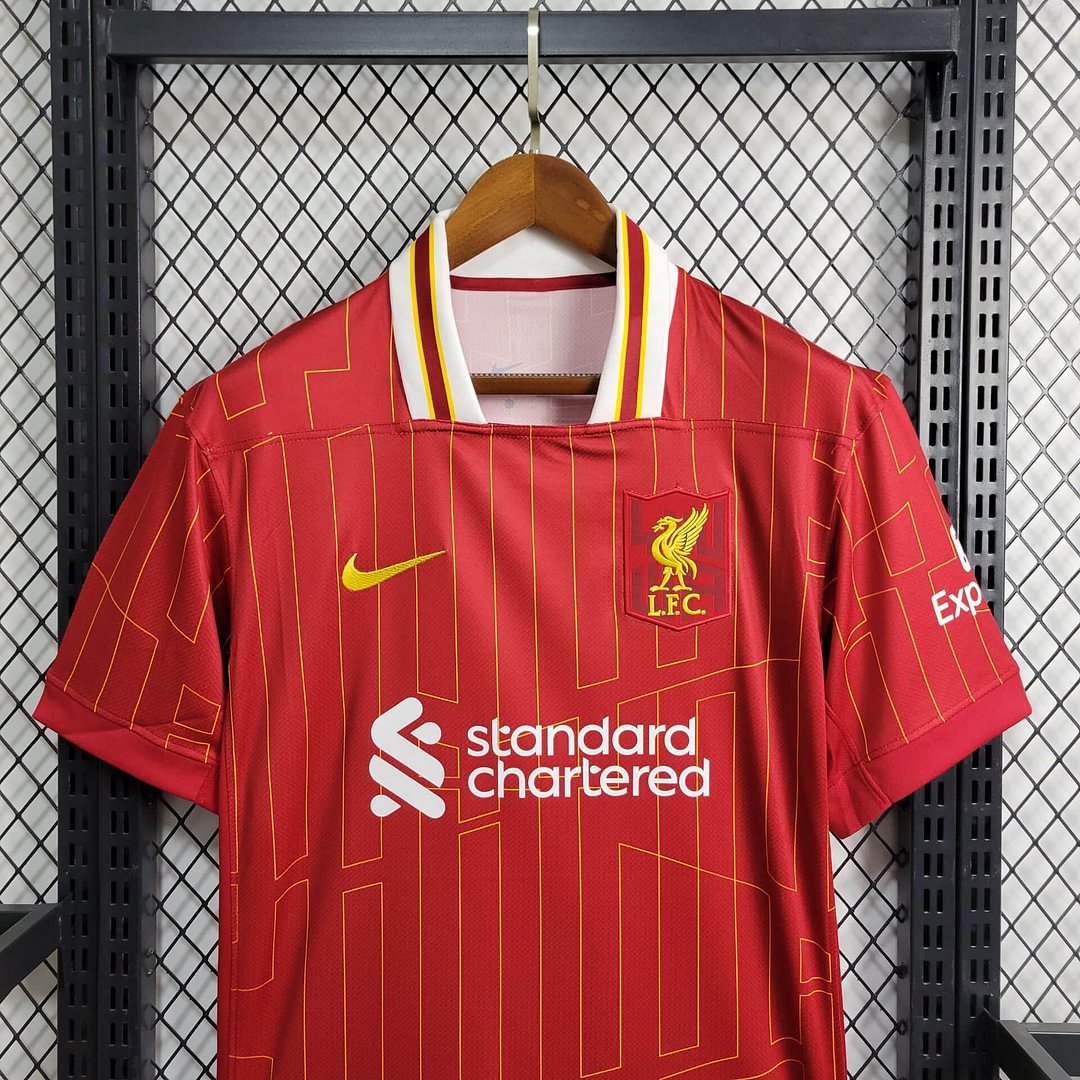 2024/2025 Liverpool Home Football Shirt(Fans Version)