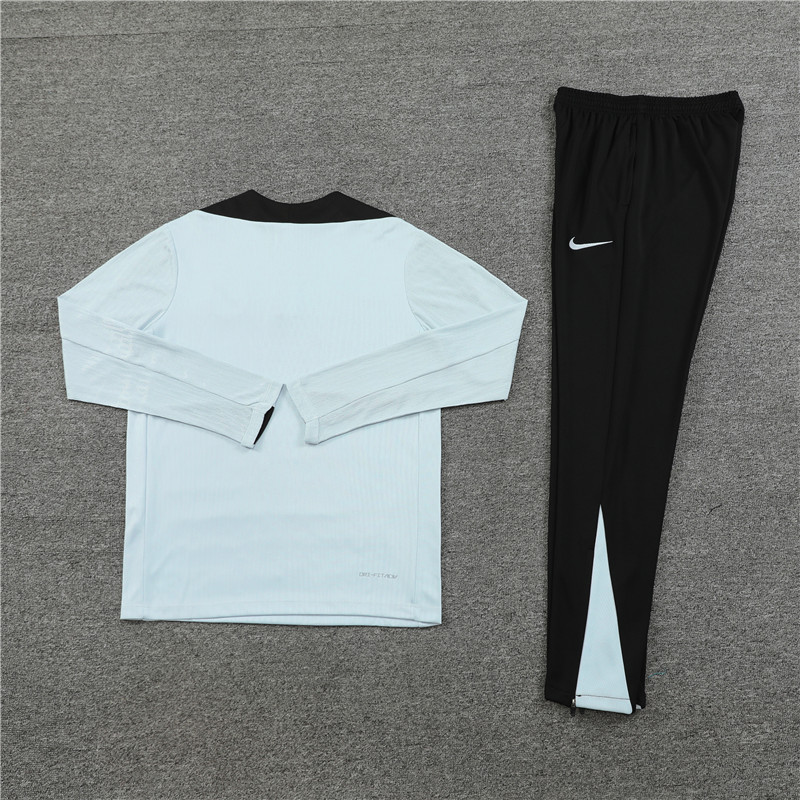2024/2025 Barcelona Grey Half-Pull Training Suit