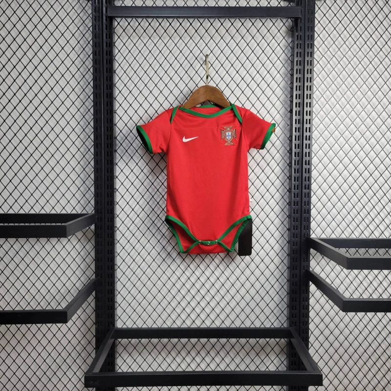 2024 Portugal Home Football Shirt Baby(For Baby)