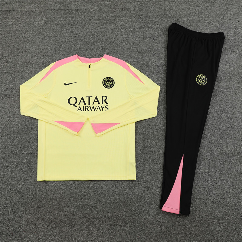 2024/2025 Paris Saint-Germain Light Yellow Player Edition
