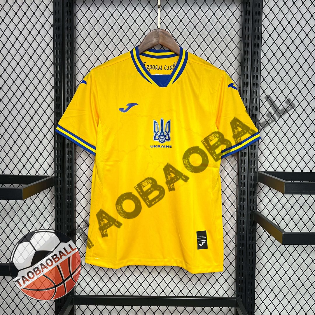 2024 Ukraine Home Football Shirt( Fans Edition )