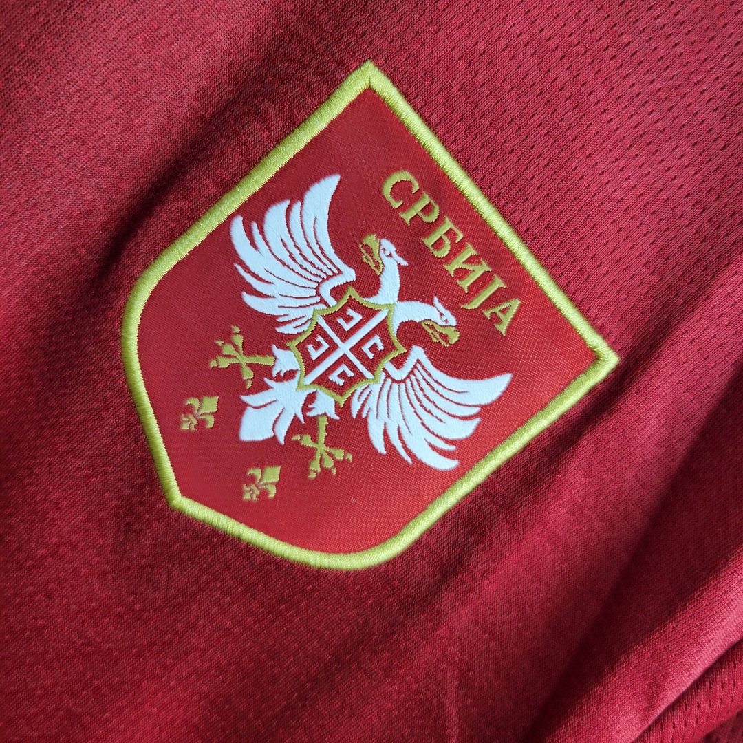2024 Serbia Home Football Shirt(Fan version)