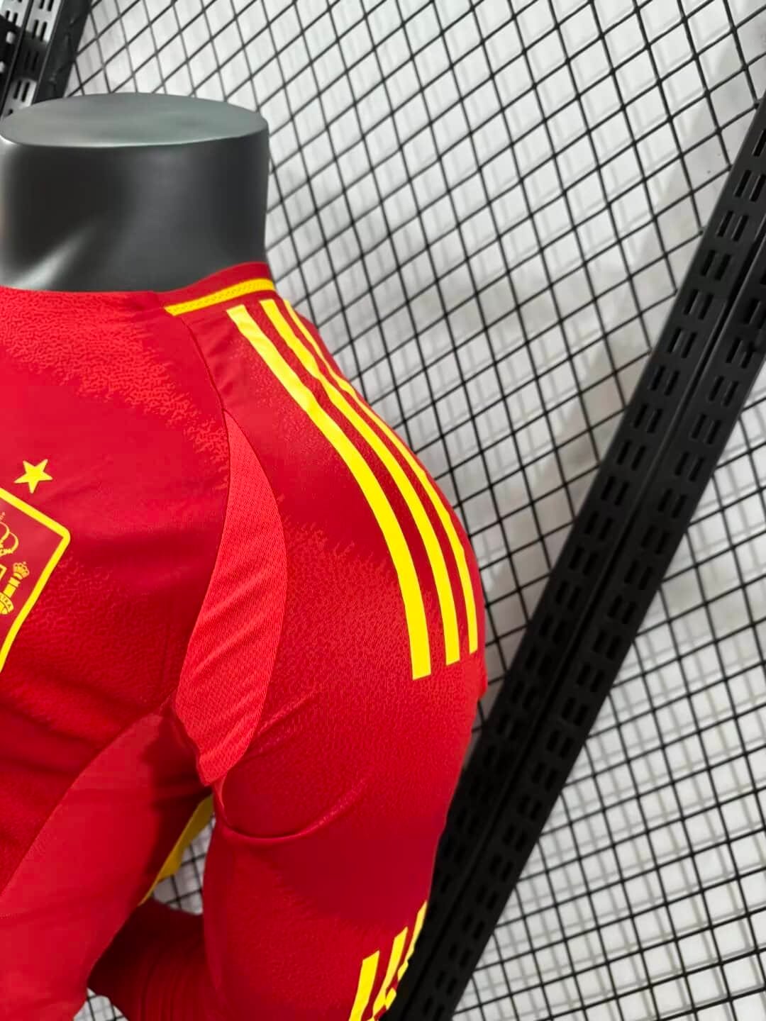 2024 Spain Long Sleeve Home Football Shirt( Player Version )