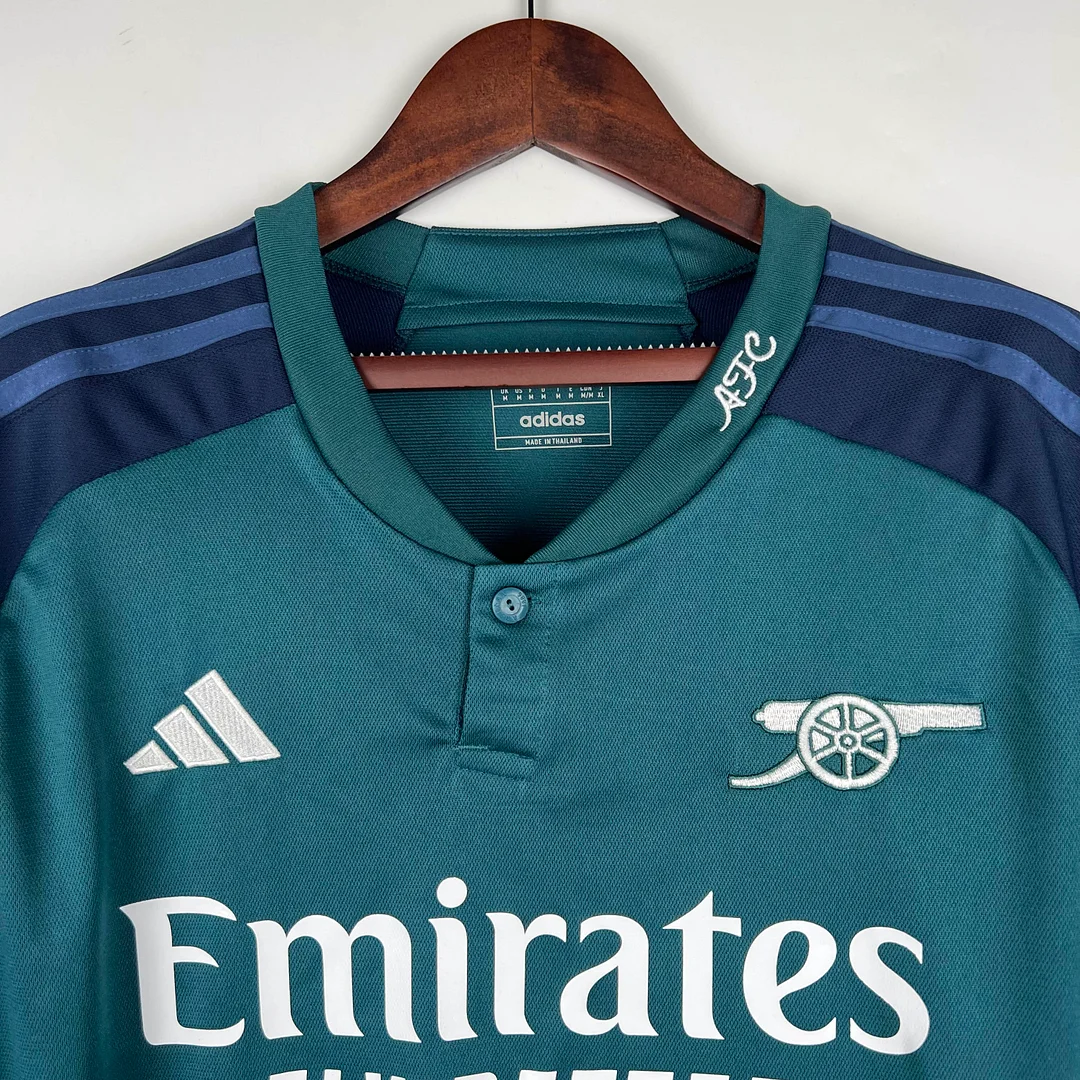 2023/2024 Long-Sleeve Arsenal Third Away Football Shirt