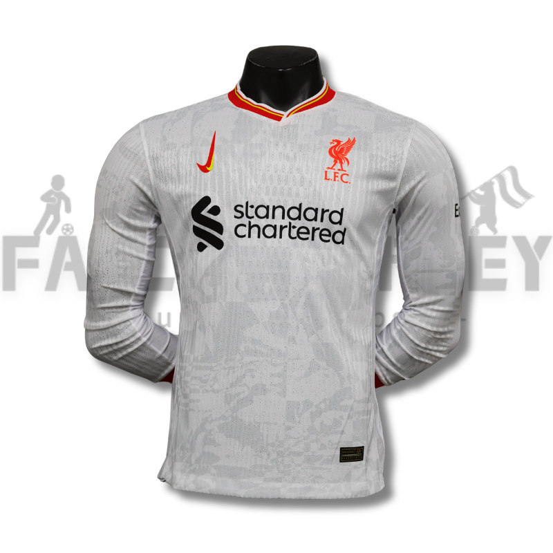 2024/2025 Liverpool 2th Away long sleeve football shirt(Player Edition)