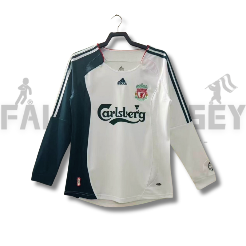 2006/2007 Retro Long Sleeve Liverpool Third Away Football Shirt