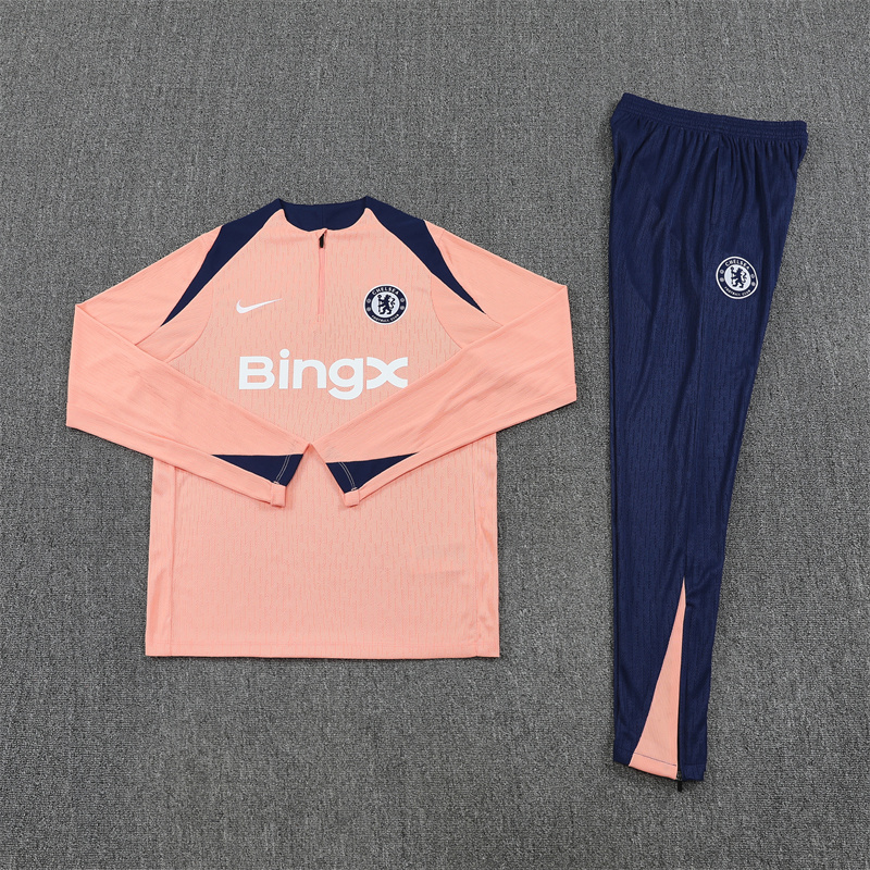 2025/2026 Chelsea Light Pink Training Set Football Suit