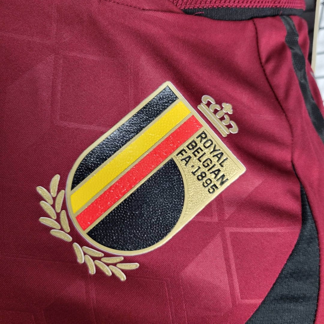 2024 Belgium Home Football Shirt(Player Version )