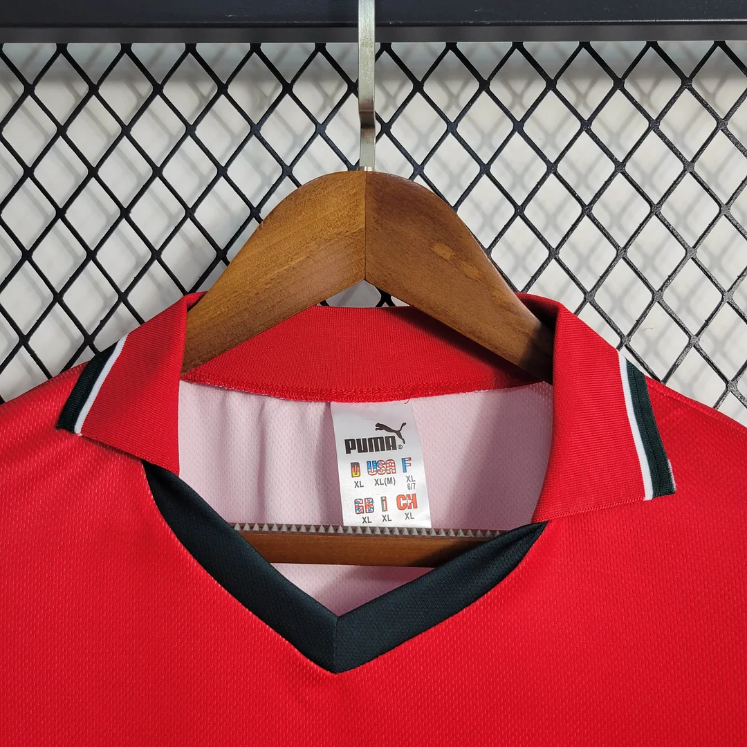 1998 Retro Long Sleeve Morocco Third Away Football Shirt( Fans Edition )