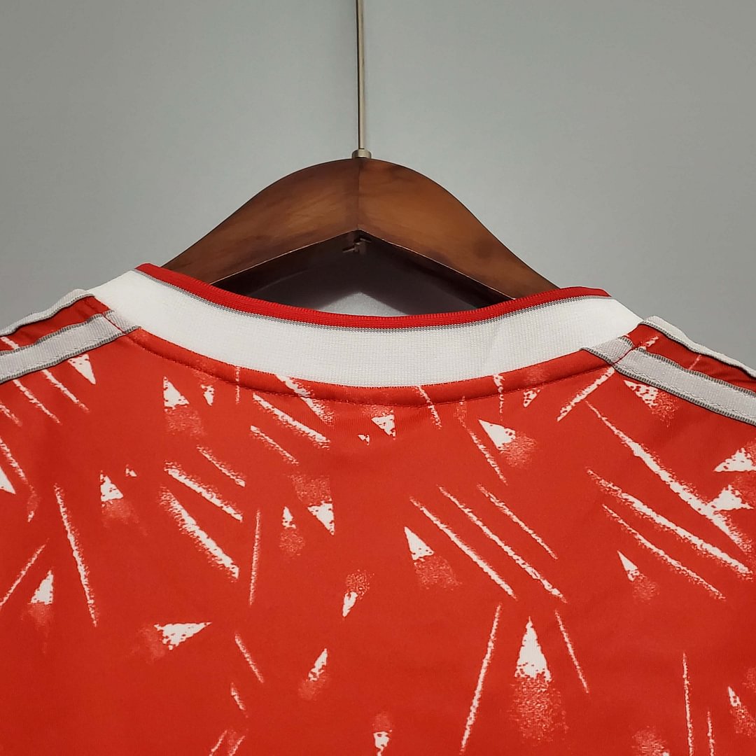 1989/1991 Retro Liverpool Home Football Shirt