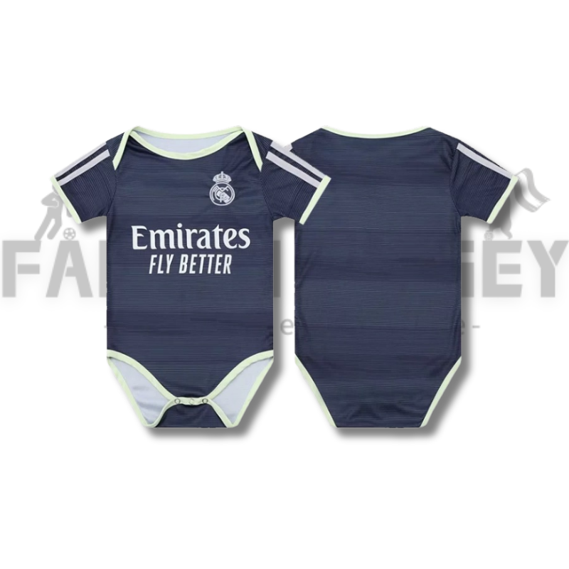 2025/2026 Real Madrid Away Football Shirt (For Baby)