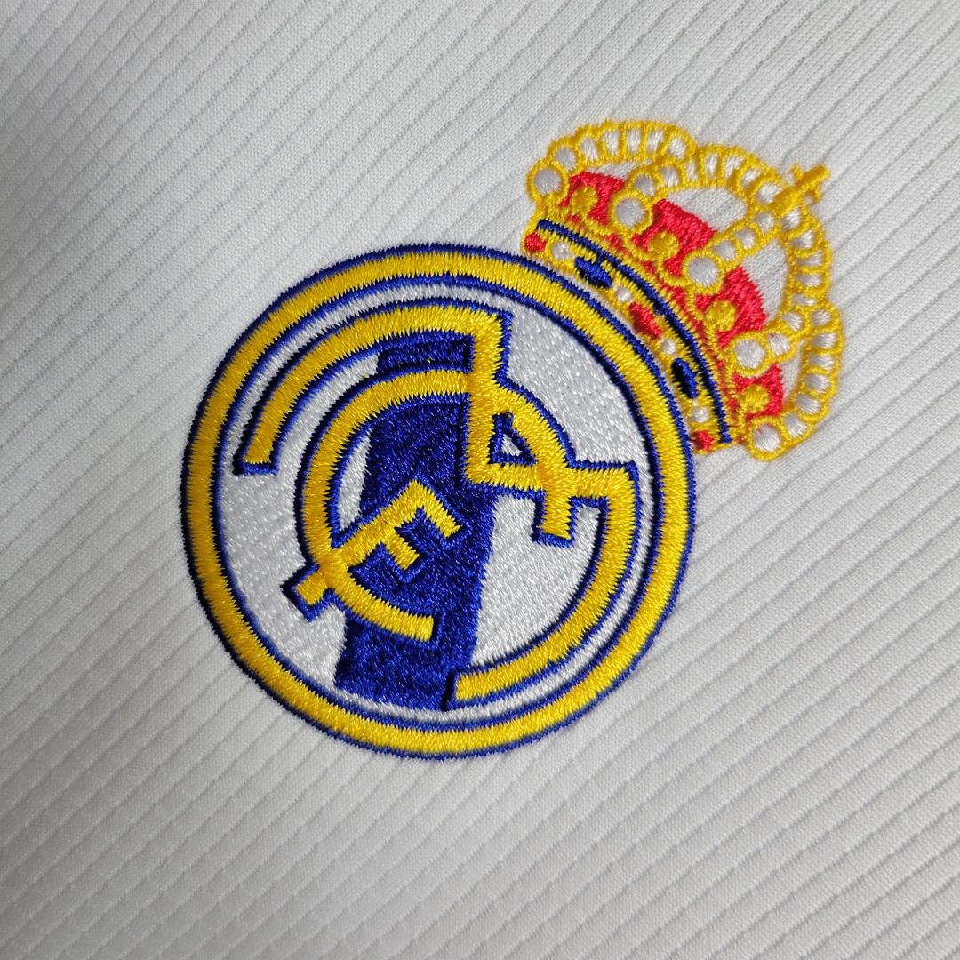 2019/2020 Real Madrid Retro Long Sleeve Home Football Shirt
