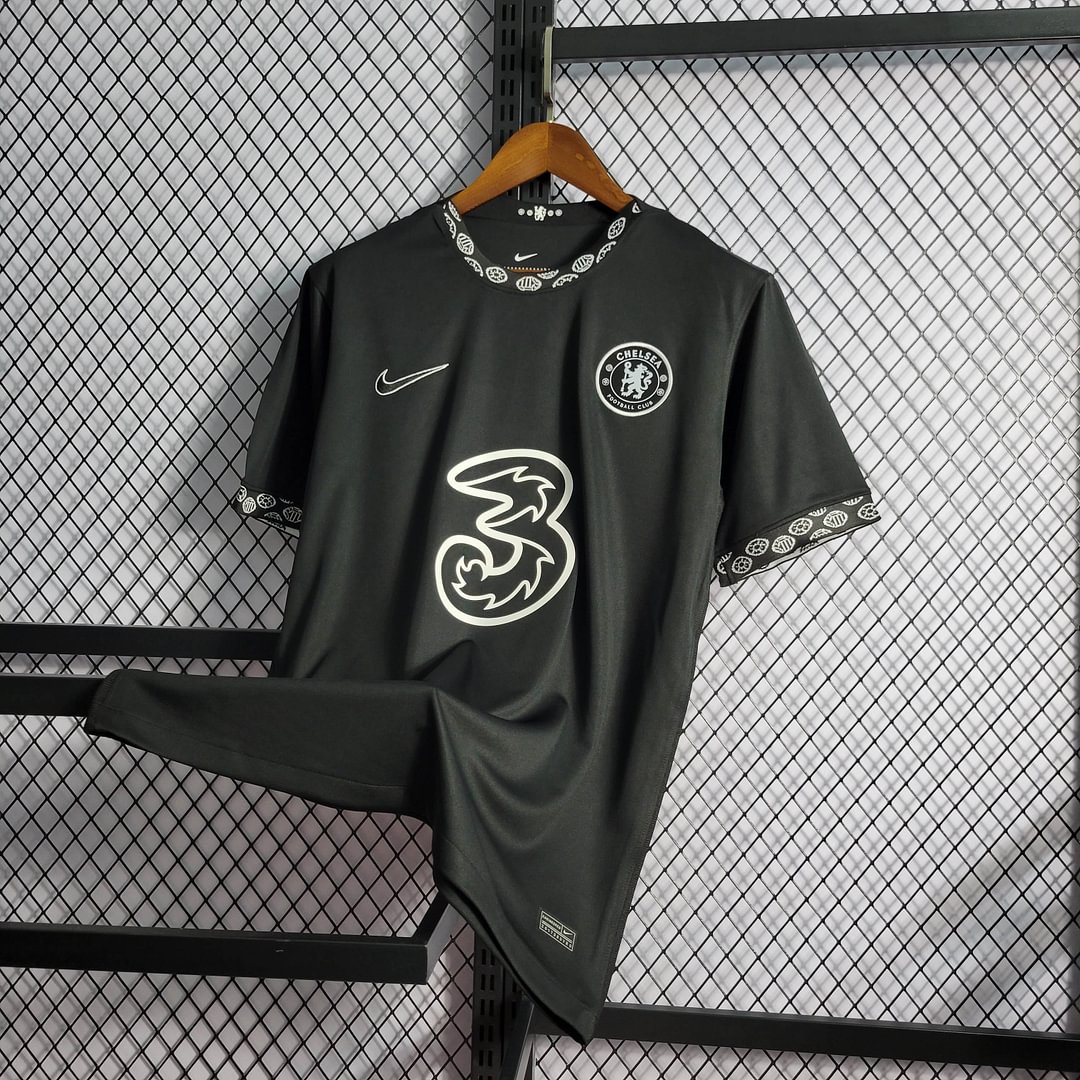 2022/2023 Chelsea Training Wear Black Football Shirt