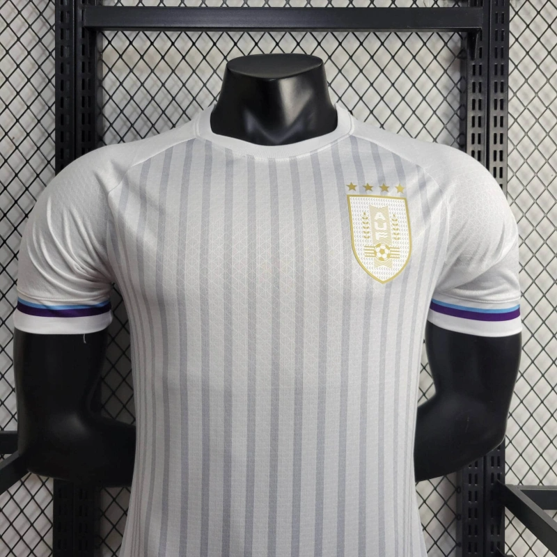 2024/2025 Player Version Uruguay Away Football Shirt