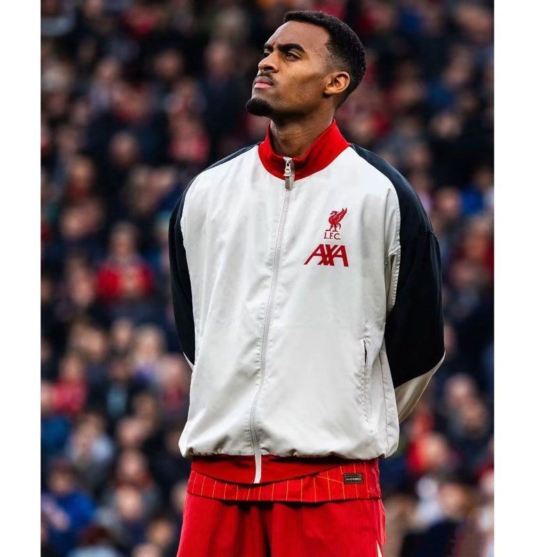 2025/2026 Liverpool White Windbreaker Football shirt