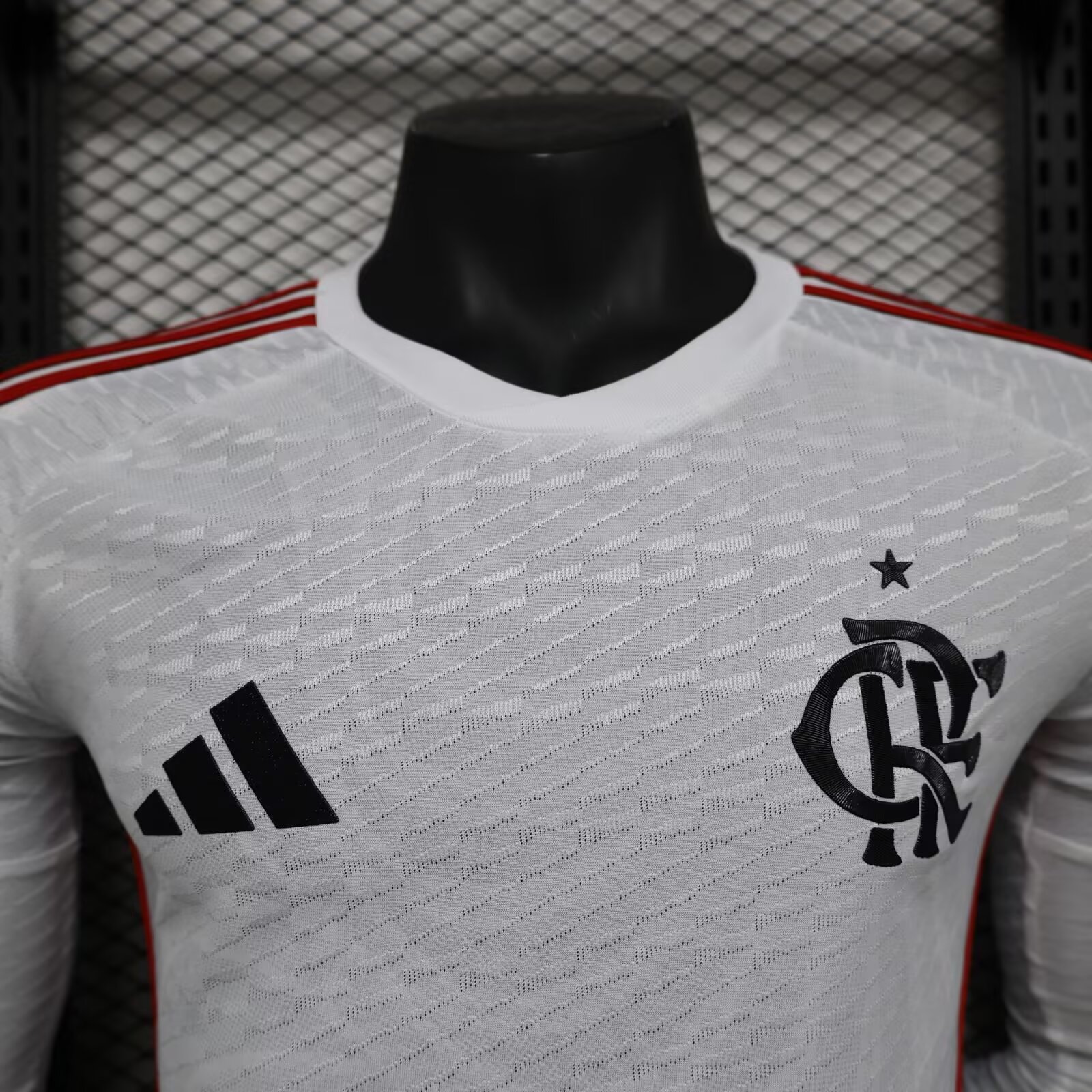 2024/2025 Flamengo White Long sleeves Away Football Shirt( Player Version)