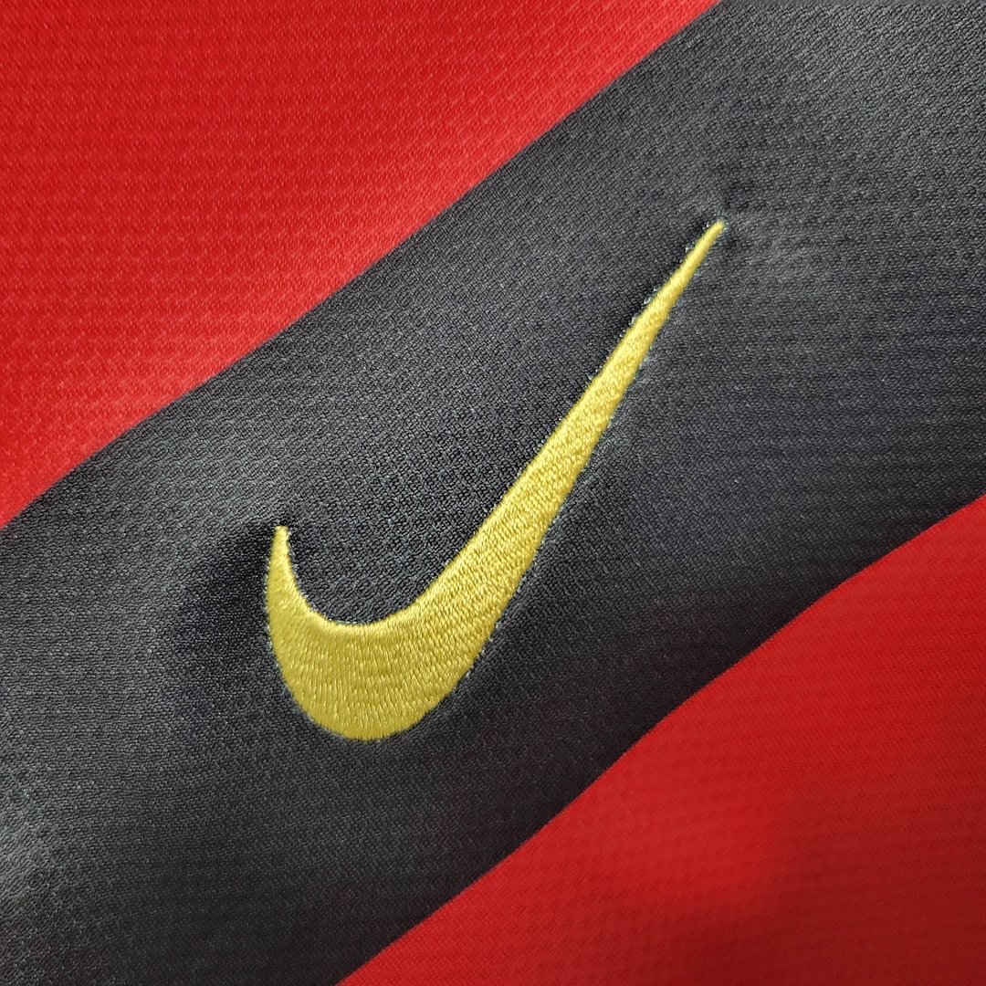 2008/2009 Flamengo Retro Long Sleeve Home Football Shirt