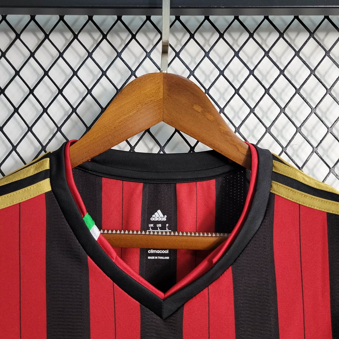 2013/2014 AC Milan Retro Long Sleeve Home Football Shirt