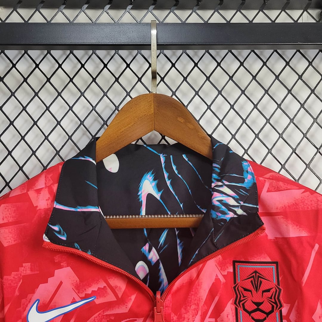 2024 South Korea Reversible Windbreaker Football Shirt