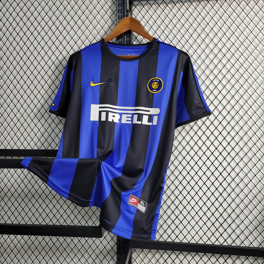 1999/2000 Retro Inter Milan Home Football Shirt