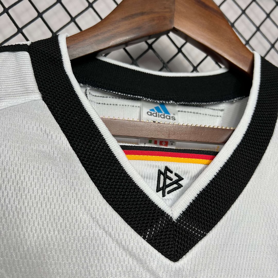 1998 Germany Retro Home Football Shirt( Fans Edition )