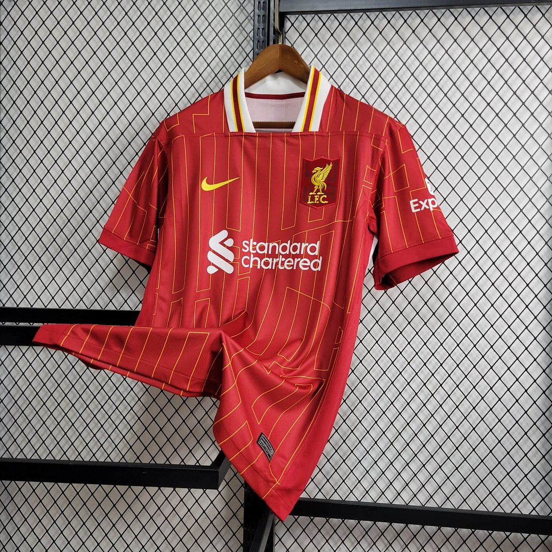 2024/2025 Liverpool Home Football Shirt(Fans Version)