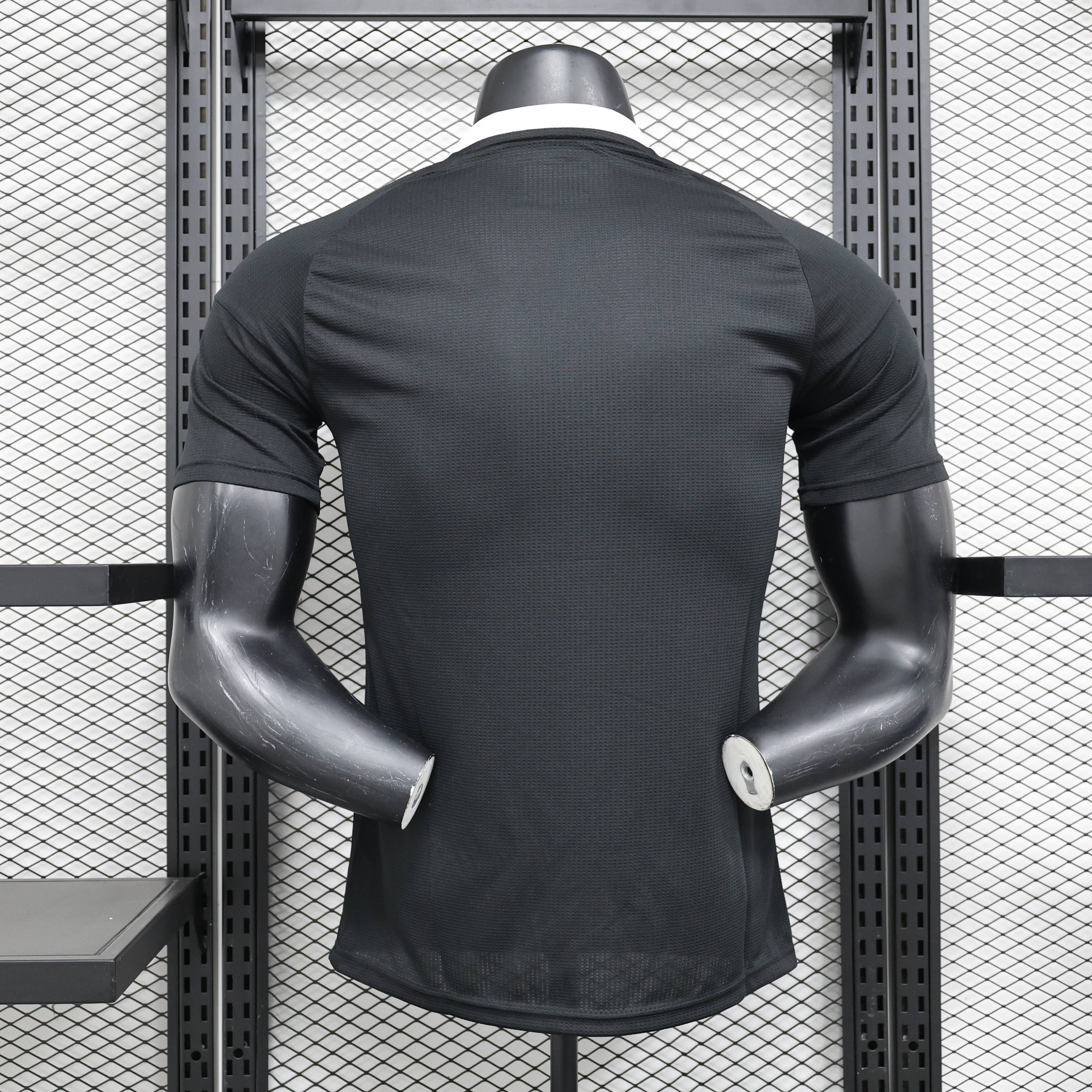 2024/2025 Real Madrid Goalkeeper Black Football Jersey For Player Version