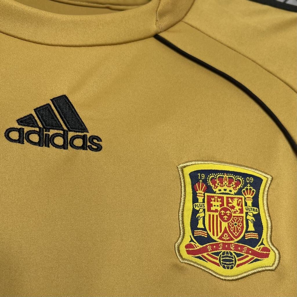2008 Spain Retro Away Football Shirt