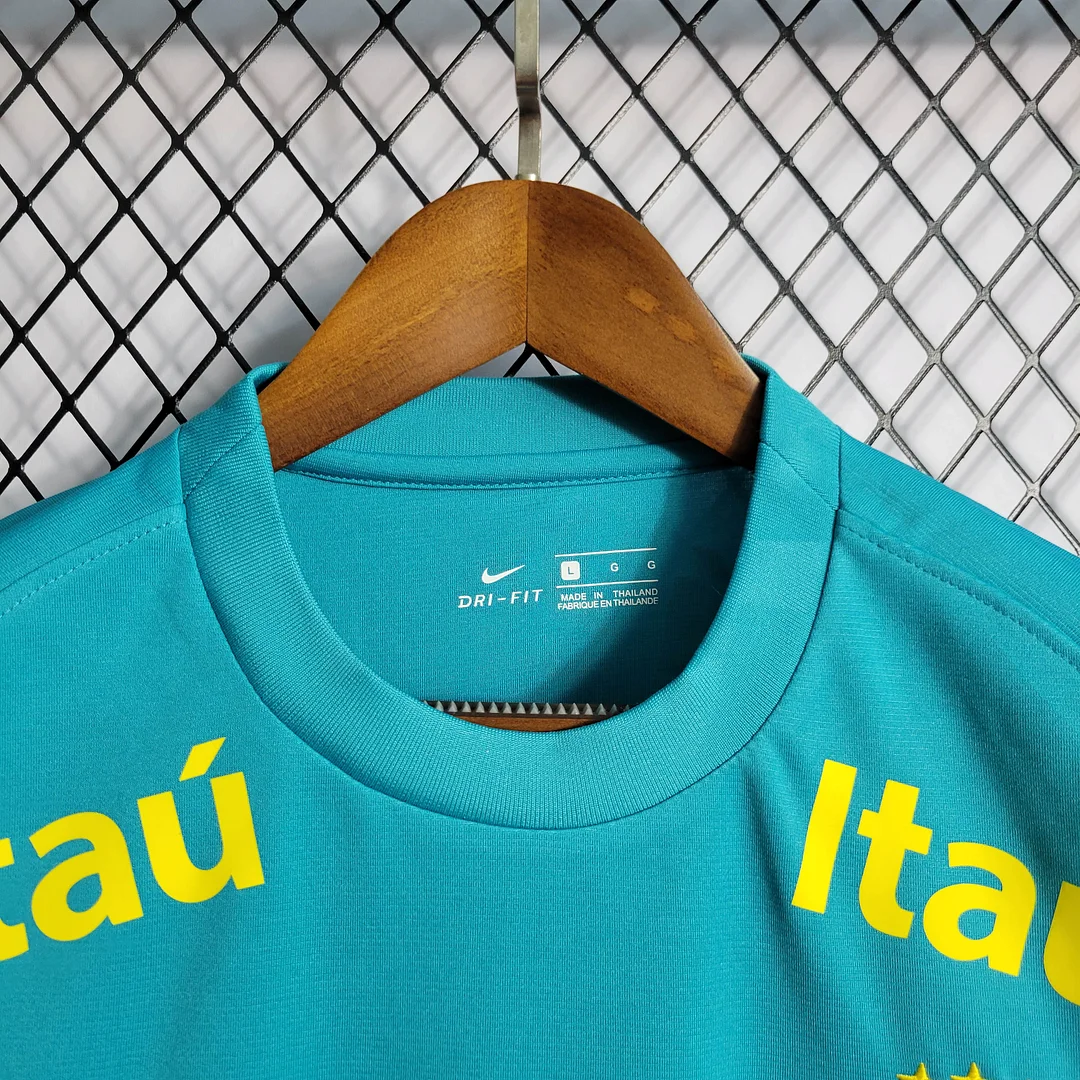 2019 Brazil Training Wear Football Shirt