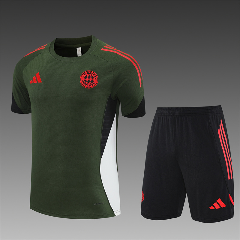 2025/2026 Bayern Munich Green Training Football Jacket