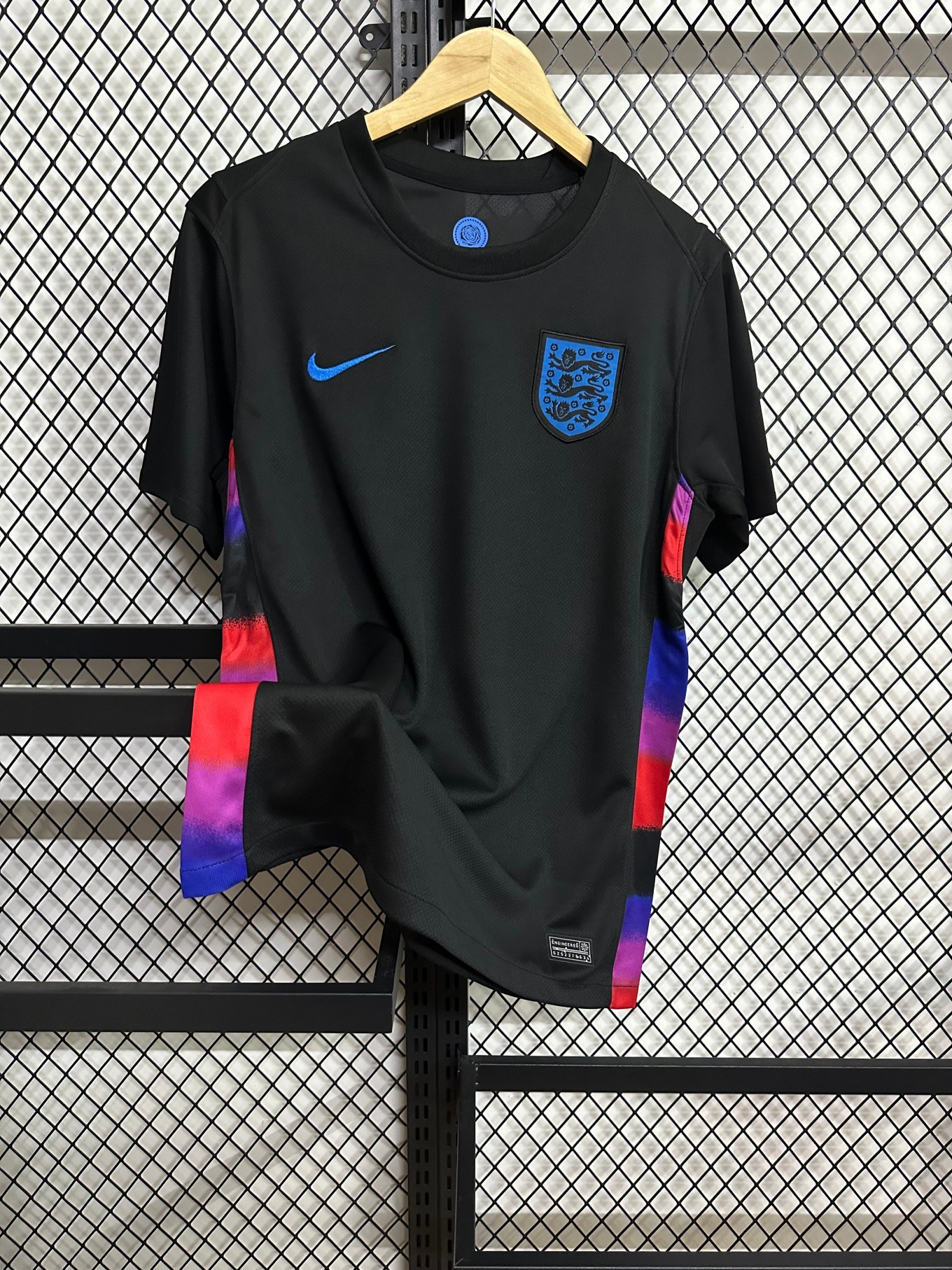 2025/2026 England Black Away Football Jersey( Fans Edition )