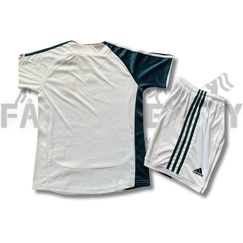 2006/2007 Retro Liverpool Away Football Shirt Kids Size