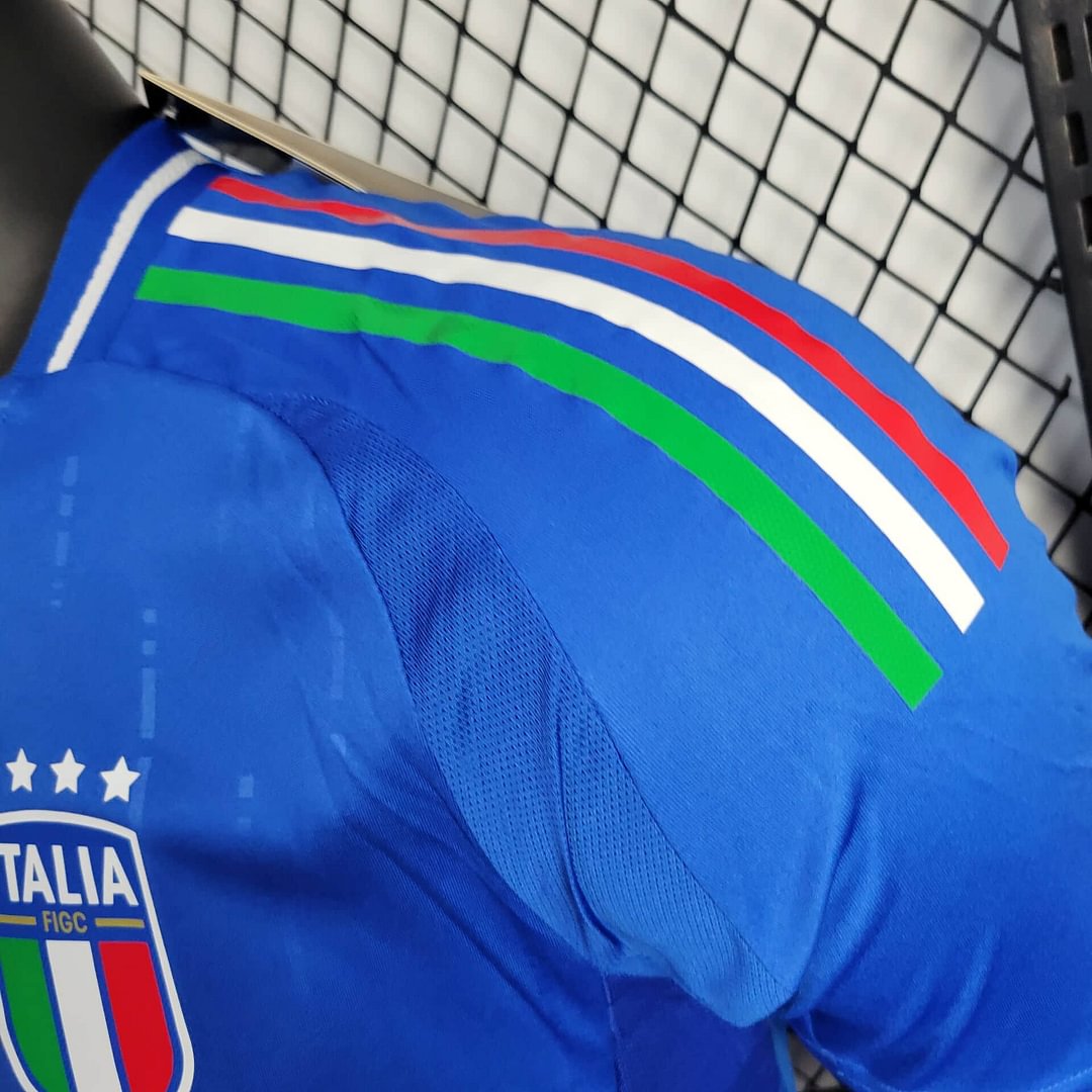 2024 Italy Home Football Shirt(Player Version)