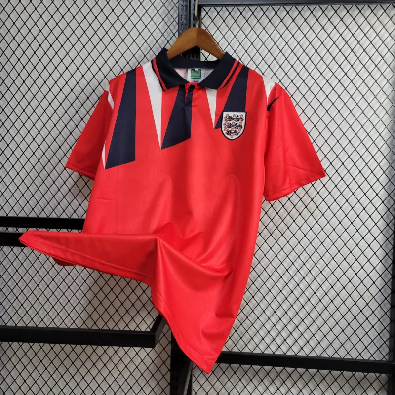 1992 England Retro Away Football Shirt
