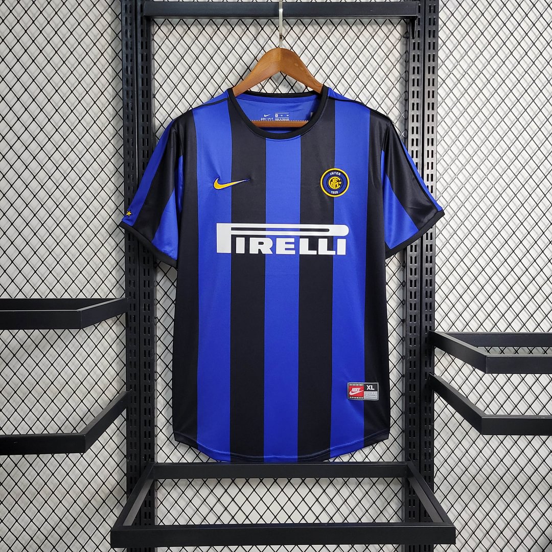 1999/2000 Retro Inter Milan Home Football Shirt