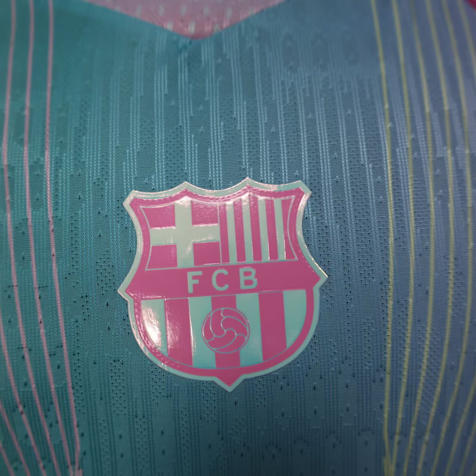25/26 Barcelona Pink and Blue Special Jersey( Player Edition )