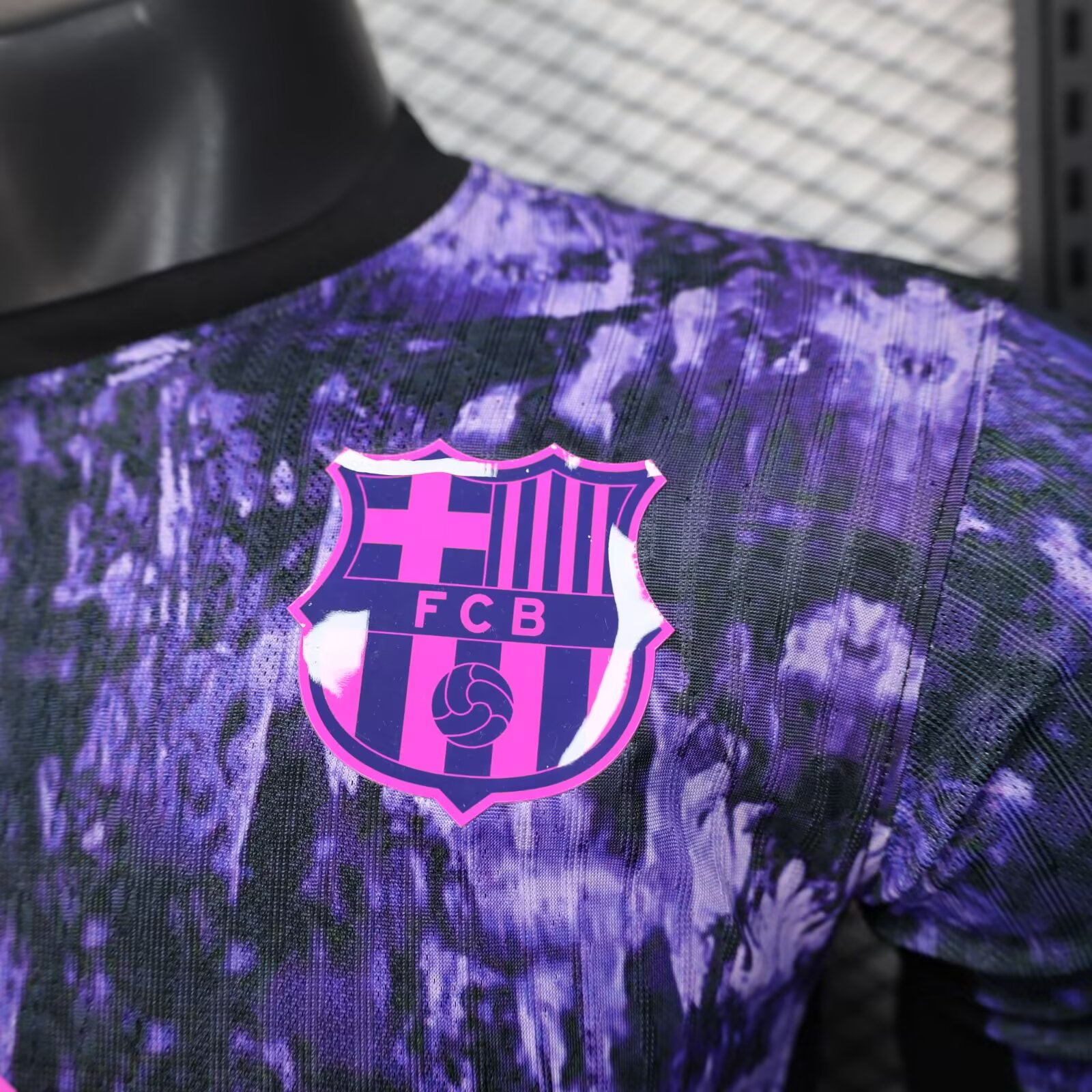 25/26 Barcelona Purple pre match training uniform Jersey(Player Version)