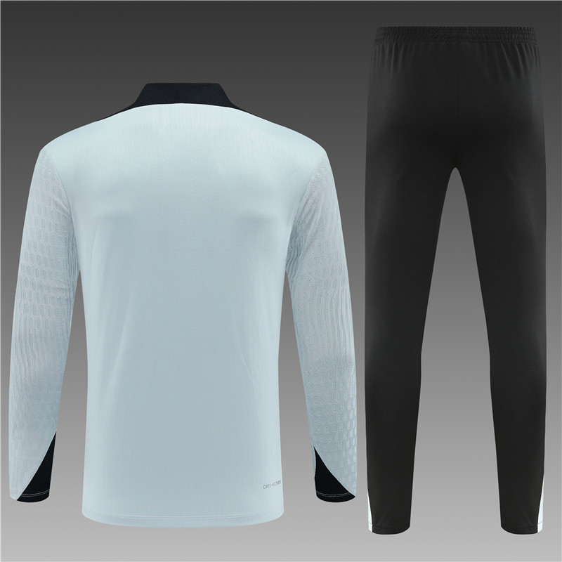 2024/2025 Barcelona Grey Half-Pull Training Suit