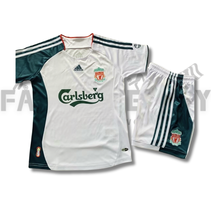 2006/2007 Retro Liverpool Away Football Shirt Kids Size