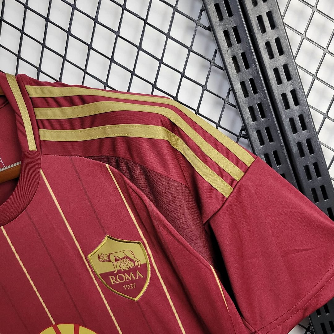 2024/2025 AS Roma Home Football Shirt( Fans Edition )