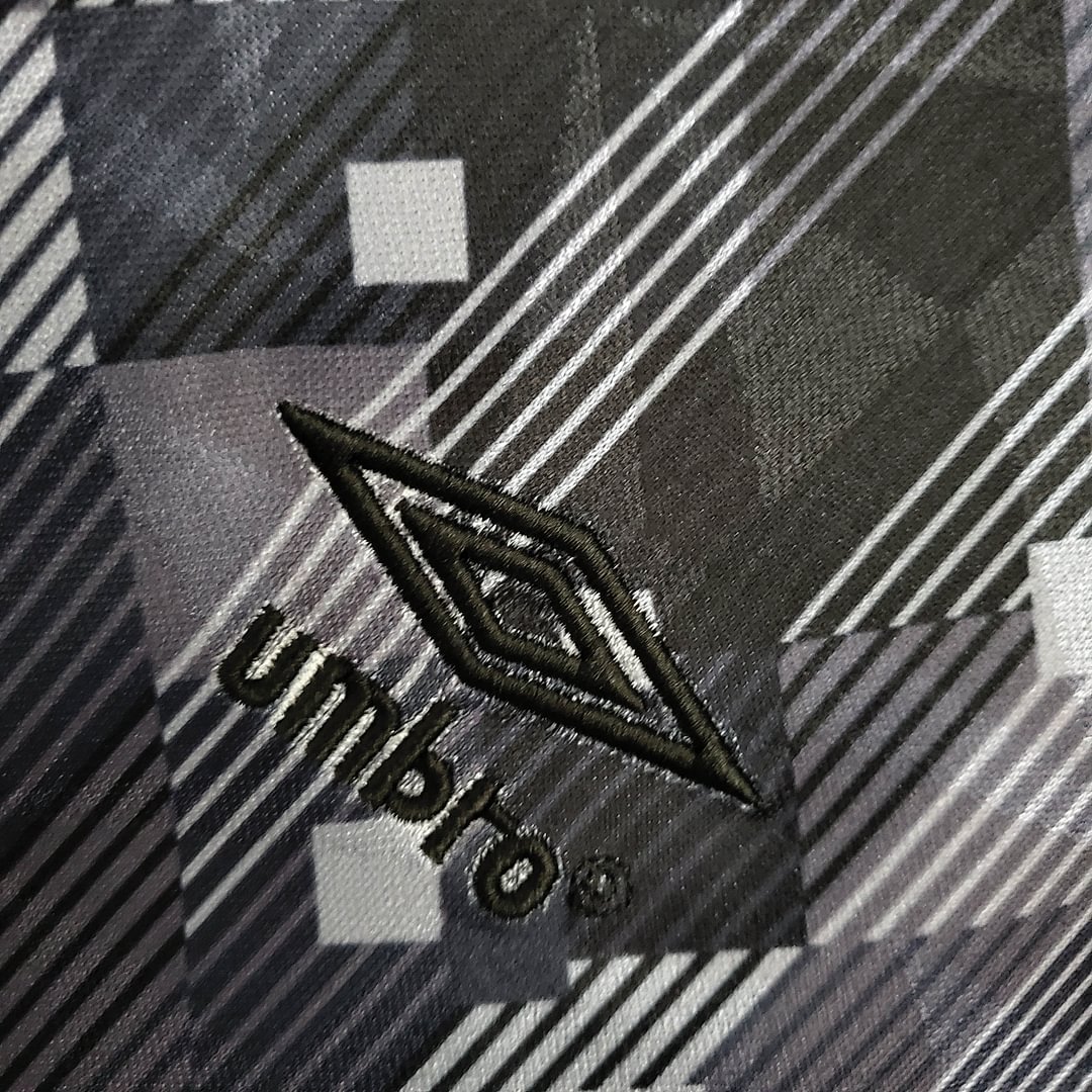 1990 England Retro Blackout Special Edition Black Football Shirt 1:1 Thai Quality