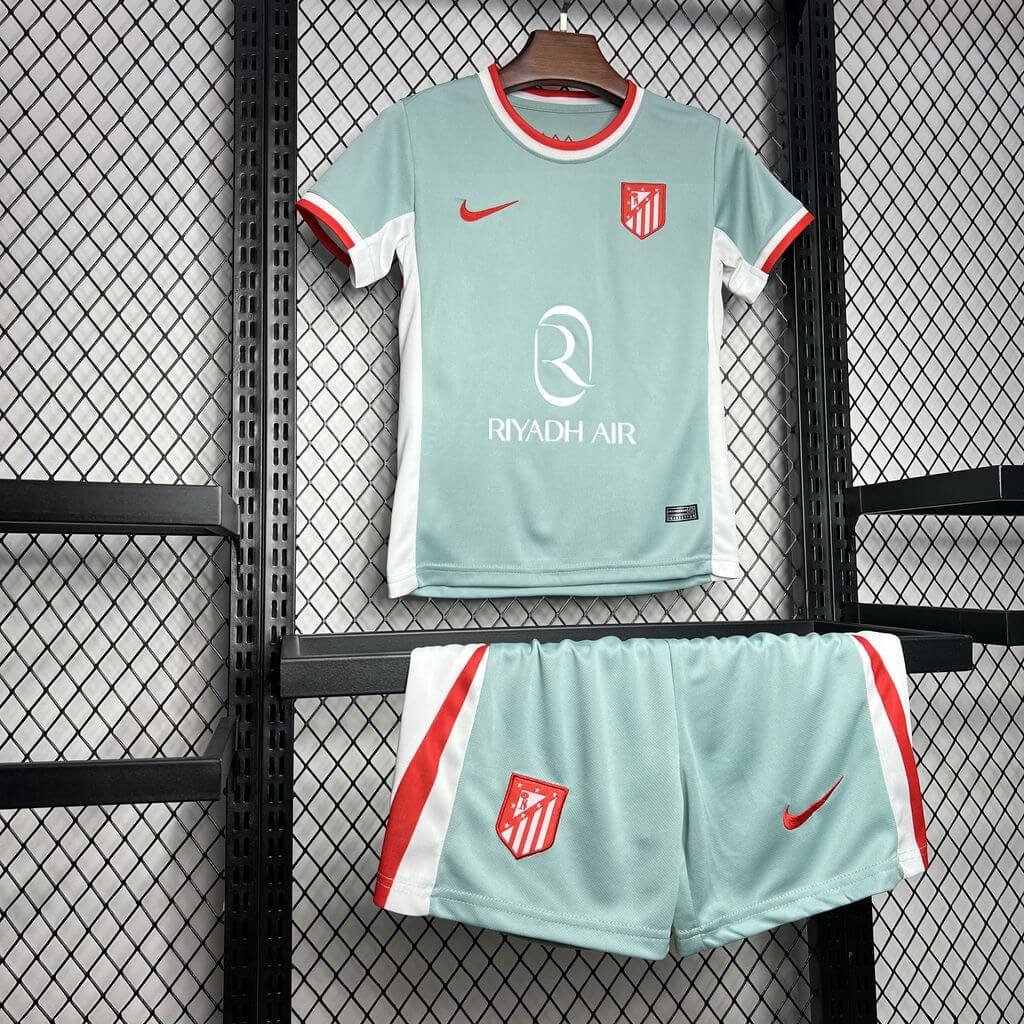 2024/2025 Atletico Madrid Away Football Shirt Kids Size