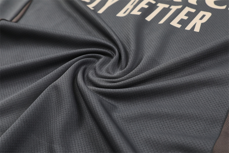 2024/2025 Real Madrid Grey And Pink Purple Training Wear Suit Shirt