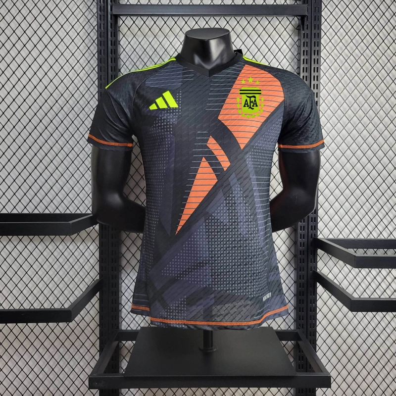 2024 Player Version Argentina Goalkeeper Football Shirt