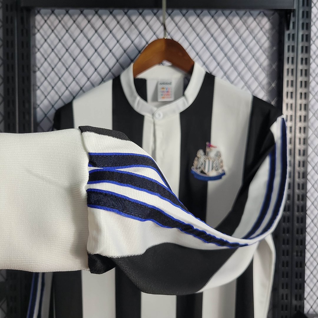 1997/1999 Retro Long Sleeve Newcastle United Home Football Shirt( Fans Edition )