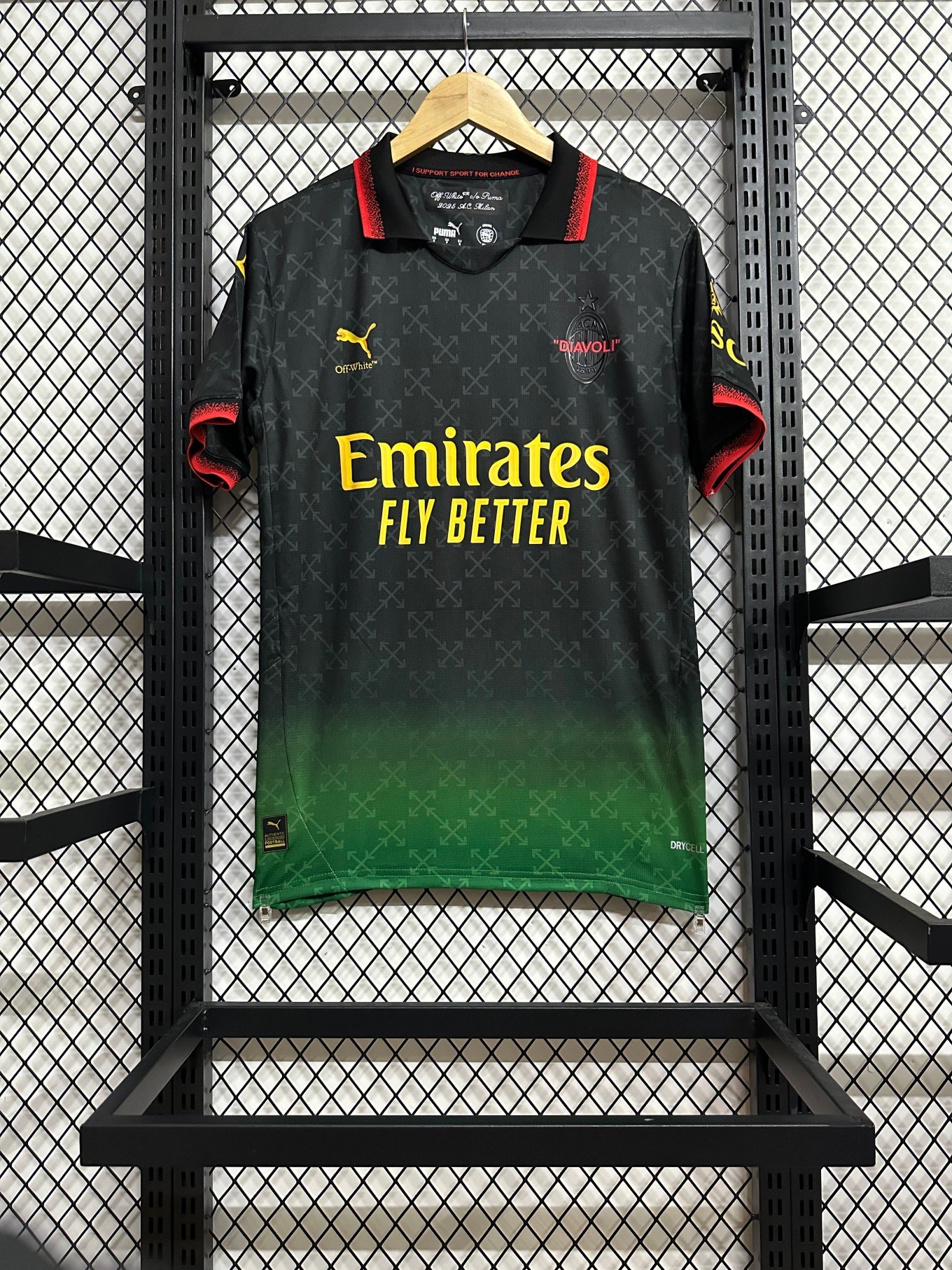 2025/2026 AC Milan 4th Away Football Shirt( Fans Edition )