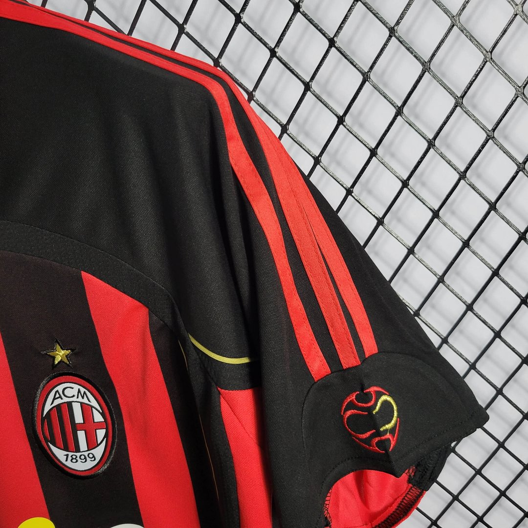 2006/2007 AC Milan Retro Home Football Shirt